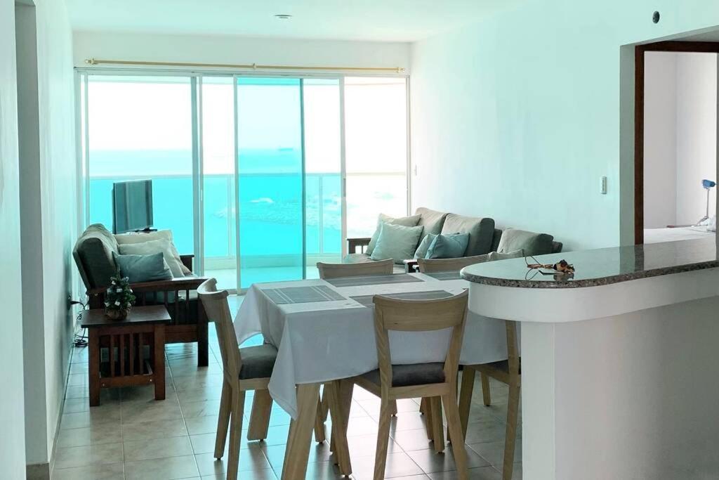 Dpto. Privado Frente Al Mar Con Vista Espectacular Apartment ซาลีนาส ภายนอก รูปภาพ