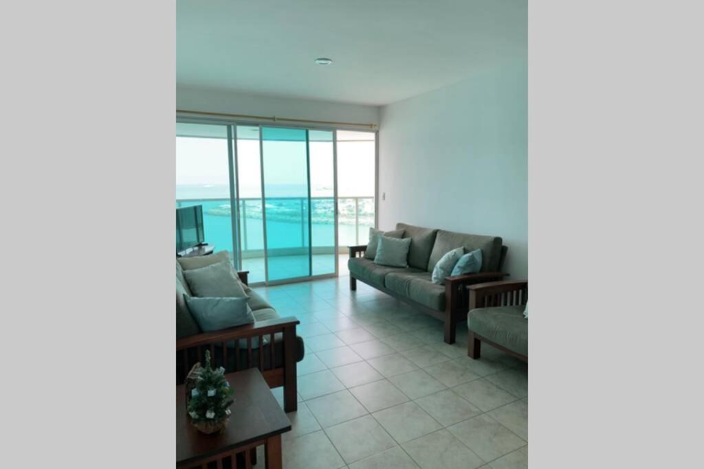 Dpto. Privado Frente Al Mar Con Vista Espectacular Apartment ซาลีนาส ภายนอก รูปภาพ