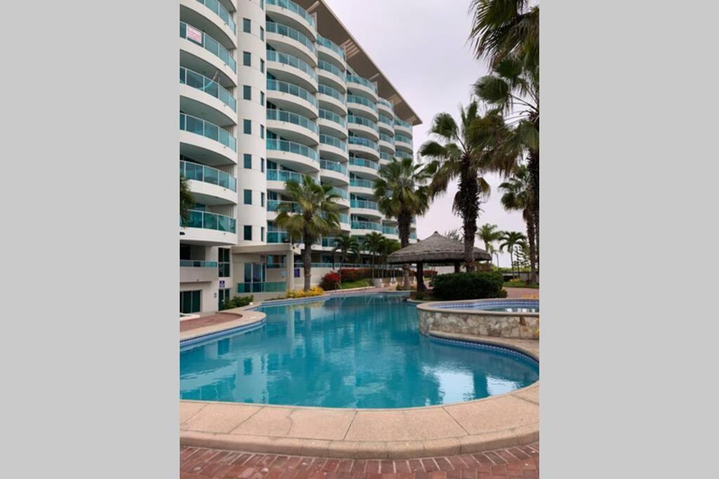 Dpto. Privado Frente Al Mar Con Vista Espectacular Apartment ซาลีนาส ภายนอก รูปภาพ